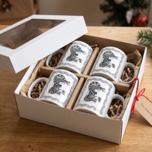 4 Mug Flat Box Collection
