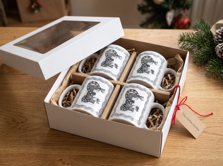 4 Mug Flat Box Collection
