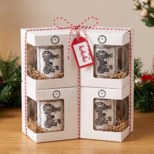4 Mug Stacked Christmas Collection