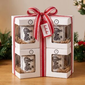 4 Mug Stacked Set Christmas Collection